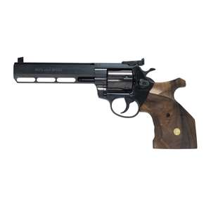 Alfa 3263 ISSF 32 Smith n Wesson Revolver Pistol 6in Blued Timber Grips
