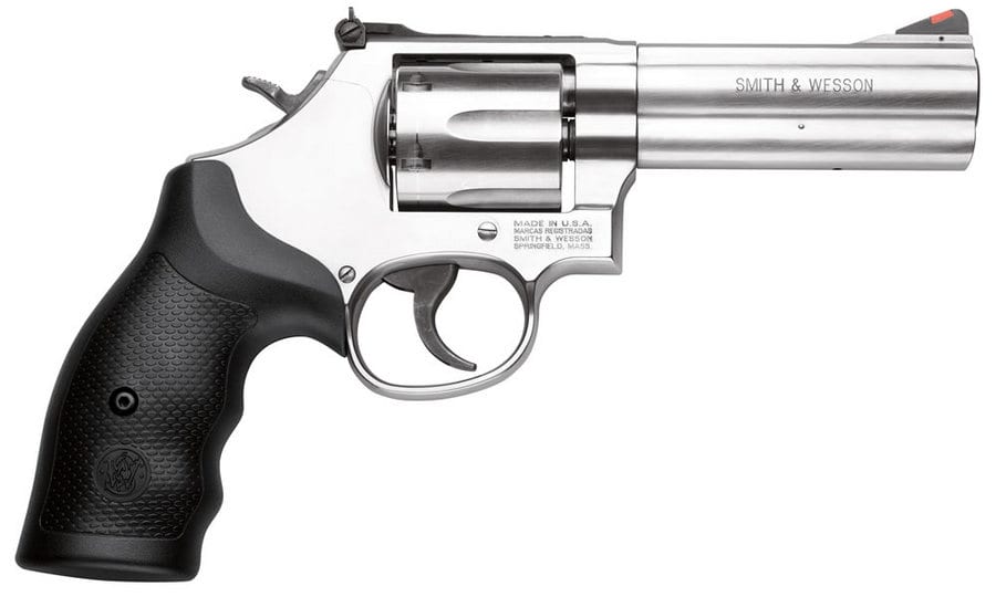 SMITH WESSON 686 357 MAGNUM 4INCH BARREL STAINLESS STEEL 6 SHOT