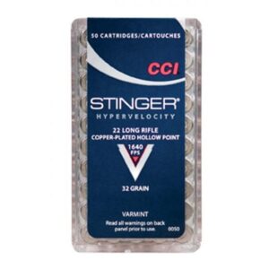 CCI 22LR STINGER 32GR CPHP 1640FPS (5000pcs)