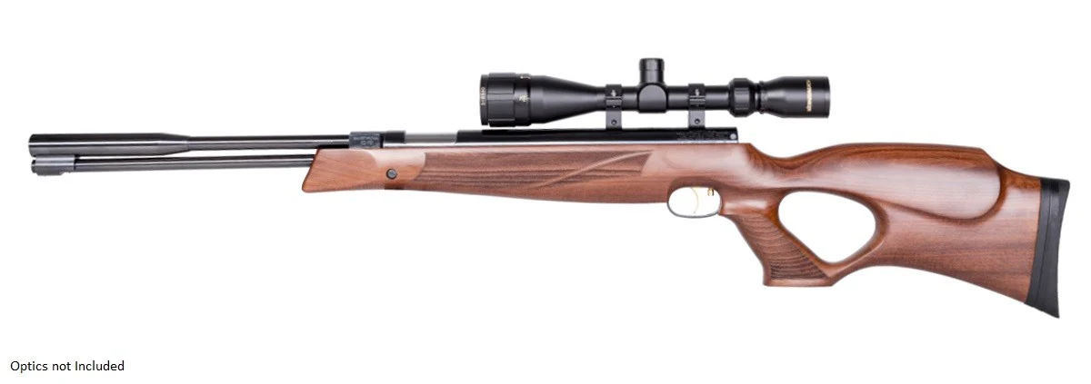 WEIHRAUCH HW 97 KT THUMBHOLE WALNUT .177 CAL – UNDER LEVER AIR RIFLE