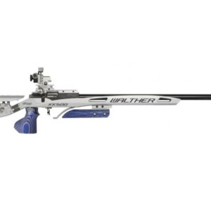 WALTHER KK500 EXPERT PRECISION SMALL BORE RIFLE .22LR BLUE GRIP SIZE MEDIUM WITH MECHANICAL TRIGGER