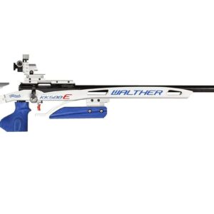 WALTHER KK500 EXPERT PRECISION SMALL BORE RIFLE .22LR Left Hand BLUE GRIP SIZE MEDIUM with MECHANICAL TRIGGER