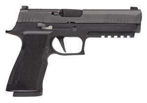 SIG SAUER P320 X-TEN 10MM, 10 SHOT CASED WITH TWO MAGS STAINLESS STEEL SLIDE NITRON FINISHED X-RAY3 DAY/NIGHT SIGHTS