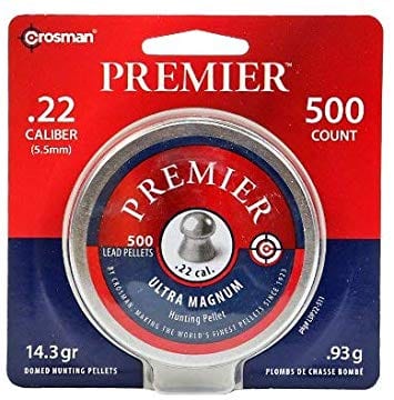 Crosman .22cal 14.3gr Hollow Point Pellet (500/Pk)
