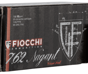 FIOCCHI 7.62 NAGANT 97GR FMJ 50 PK 7.62x38R