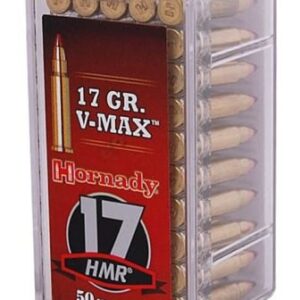 HORNADY VARMINT 17HMR 17 GR V-MAX (50 PACK)