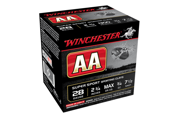 WINCHESTER AA SUPER SPORTING 28G 7.5 2-3/4 inch 21GM (250 ROUNDS)