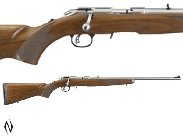RUGER AMERICAN RIMFIRE 22LR STAINLESS WALNUT
