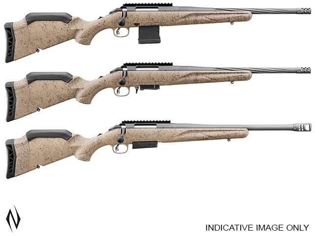 RUGER AMERICAN GEN II RANCH 308 WIN 16 INCH WITH MUZZLE BRAKE 3 SHOT