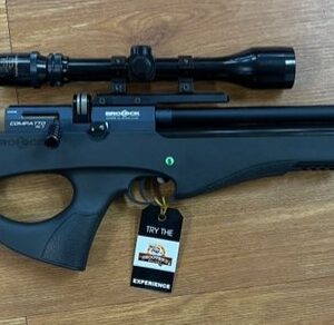 BROCOCK COMPATTO MK2 22CAL 10 SHOT WITH BAG, SCOPE AND PELLETS