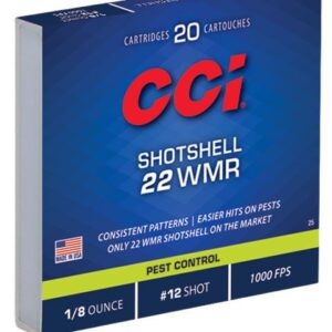 CCI 22WMR SHOTSHELL 20 PK
