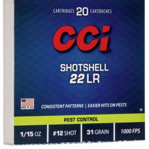 CCI SHOTSHELL 22LR 200 PK