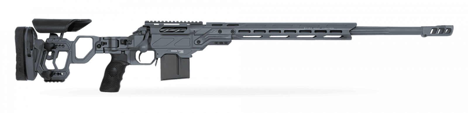 CADEX CDX-R7 LCP LA RIFLE – 300 Norma Magnum – 26 inch BARTLEIN BARREL – 1:8 TWIST – 5/8×24 TPI THREADED MUZZLE W/ MX1 MUZZLE BRAKE