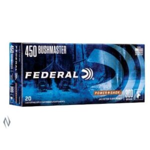 FEDERAL 450 BUSHMASTER 300GR SP POWER-SHOK Pack 20