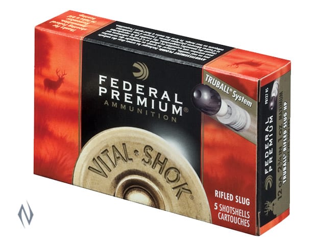 FEDERAL 12G 1OZ TRUBALL RIFLED SLUG 1600 FPS