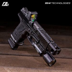 ZEV TECHNOLOGIES GLOCK OZ9 DARK SERIES COMPETITION 9MM FULL SIZE CLUB LEGAL WITH COMP