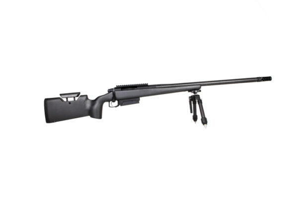 HARDY HYBRID SHORT ACTION RIFLE – 308WIN 24 INCH CHEEK RISE – CARBON FIBRE STOCK