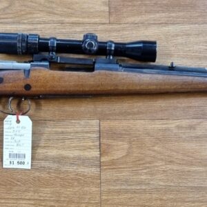 MAUSER 98 8X57 5 SHOT CUSTOM RIFLE, BUSHNELL ADJUSTABLE RETICLE