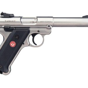 RUGER MKIV 22LR TARGET STAINLESS 140MM