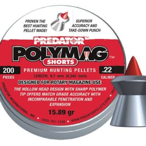 PREDATOR POLYMAG SHORTS PELLETS 22 CAL 16GR 200 PK