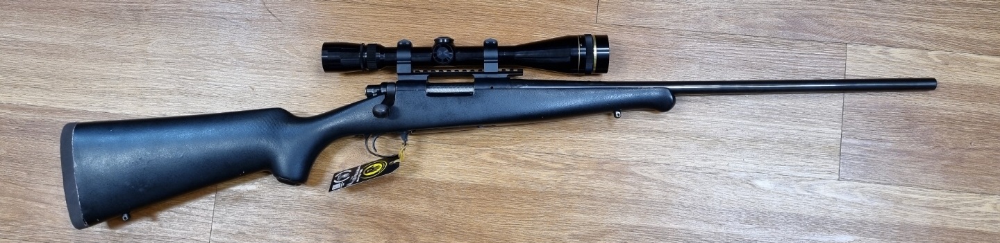 USED (CONSIGNMENT) REMINGTON 700 BDL 308 WIN FIBRERGLASS STOCK W/ 6-24X40AO VARI-X III FINE DUPLEX – WARNE MOUNTS