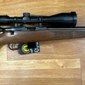 SAKO FINNFIRE HUNTER IN 17HMR WITH HAWKE SCOPE