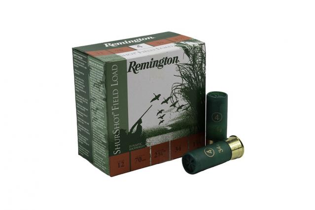 REMINGTON 12 G 34GR Number 4 Catridges (25 ROUNDS)