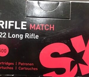 SK 22LR 40GR HIGH VELOCITY MATCH 1263FPS (500 ROUNDS)