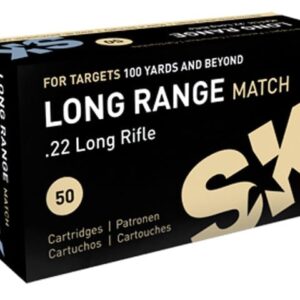 SK 22LR 40GR LONG RANGE MATCH 1106FPS (500 pack)