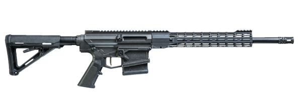OCEANIA PRECISION SP-25 TAC IN OPS BLACK WITH M LOK FORE END AND 16 INCH BARREL IN 308WIN