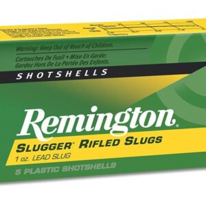 12 GAUGE REMINGTON RIFLED SLUGS (5 ROUNDS)