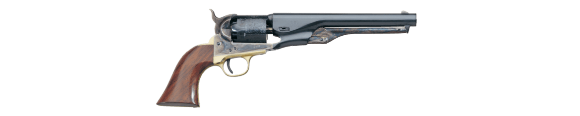 UBERTI 1851 NAVY-OVAL TG 7.5 INCH .36