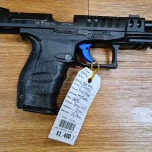WALTHER PPQ Q5 MATCH 9MM WITH 1 MAG AND PELICAN CASE