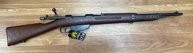 USED CONSIGNMENT 1941 CARCANO 6.5X52 WITH 2 STRIPPER CLIPS