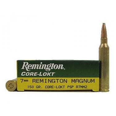 7MM REMINGTON MAG 150Grs PSP CORE-LOKT (20 ROUNDS)