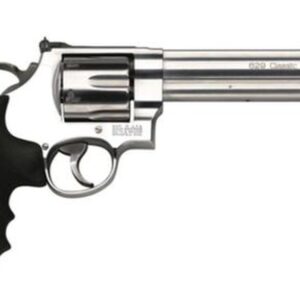 Smith & Wesson 629 Classic 44 Mag 6.5″ Barrel Rubber Grip Matte SS Finish
