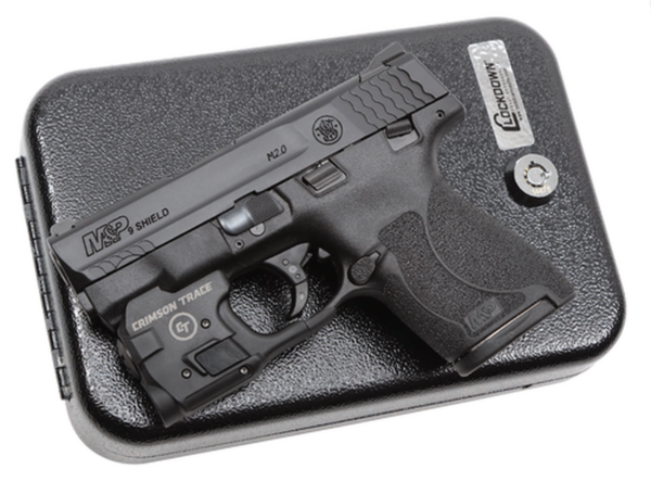 Smith & Wesson M&P Shield M2.0 Defense Kit 9mm, Crimson Trace, Vault, 2x8rd