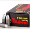 50 Rounds of 115gr FMJ 9mm Ammo by Tula
