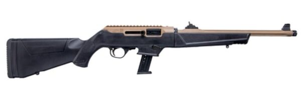 Ruger PC Carbine Flat Dark Earth 9mm Take Down 16" Barrel Ruger & Glock Mag Adapter 17rd Mag