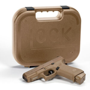 Glock G19X 9mm, 4″ Barrel, Coyote Finish, Nite Sites, 1x 17rd, 2x 17+2rd Mags