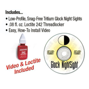 GLOW-IN-THE-DARK CONCEALED CARRY NIGHT SIGHTS