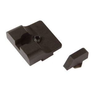 SEVIGNY COMPETITION SIGHT SET PLAIN REAR & SERRATED FRONT