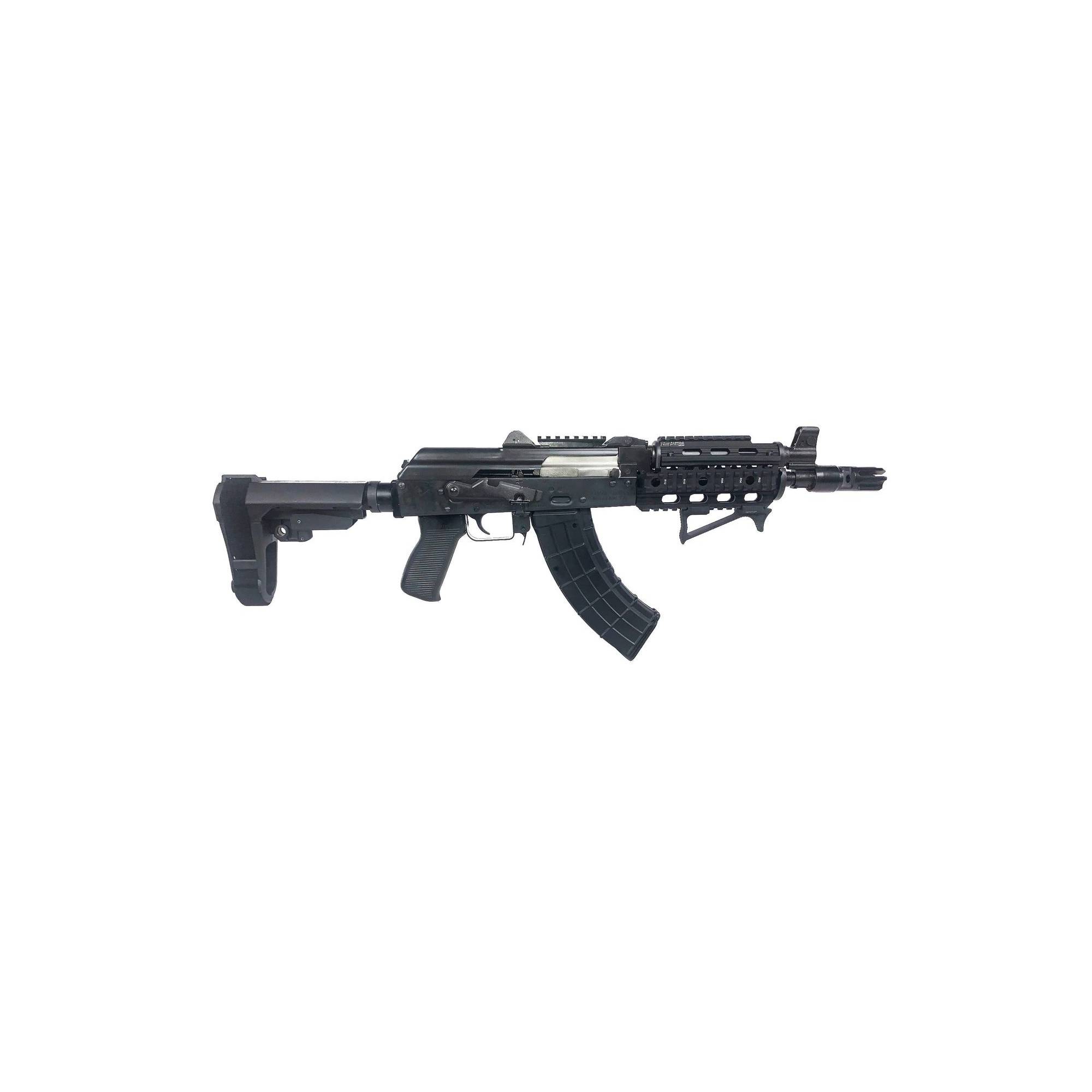 Zastava Arms ZPAP92 AK-47 Pistol w/ SBA3 Brace 7.62x39