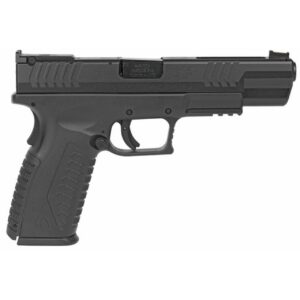 Springfield XDM 10MM, 5.25″ Barrel, Fiber Optic Front and Adjustable Rear Sights, 3x15rd Mags