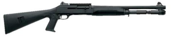 Benelli M4 12 Ga, Pistol Grip, Ghost Ring Sights, 18.5" Barrel